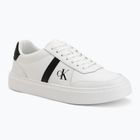 Férfi cipők Calvin Klein HM0HM02237 Classic Cups Lace Leather EMB Tongue bright white/black