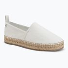 Női spárgatalpú cipők Calvin Klein HW0HW02931 Oblique Canvas Off White