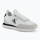 Női cipők Calvin Klein YW0YW02060 Retro Runner Sock Laceup Mix Mat bright white/black/marshmallow