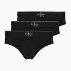 Férfi alsónadrág Calvin Klein LV00NB4471 Hip Brief 3 pairs black