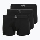 Férfi boxeralsó Calvin Klein LV00NB4472 Trunk 3 pairs black
