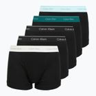 Boxeralsó Calvin Klein LV00NB1897 Trunk 5 pairs black bodies w/black/niagara falls