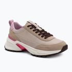 Női cipők Calvin Klein YW0YW02075 Hike Runner MG Nylon Mix chateau/silver mink/pink