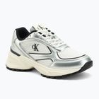 Női cipők Calvin Klein YW0YW02063 Hike Runner Lace Up Mesh Mix silver/black/bright white