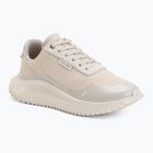 Női cipő Calvin Klein YW0YW02016 Eva Runner Lace Up Mat Mix 0GN stony beige/turtle dove/silver