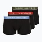 Boxeralsó Tommy Hilfiger Trunk WB 3 pairs brick blue/terra red/army green