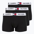 Boxeralsó Tommy Hilfiger Trunk 3 pairs black / black / black