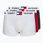 Férfi boxer nadrág Tommy Hilfiger Trunk medium red/white/navy blue