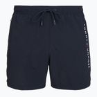 Férfi fürdőnadrág Tommy Hilfiger Medium Drawstring Zip Pocket desert sky