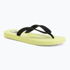 Női flip-flop papucsok Tommy Jeans Logo Summer lime essence/black
