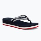Női flip-flop papucsok Tommy Hilfiger Flag Print Summer Sandal rwb