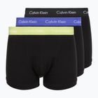 Férfi boxeralsó Calvin Klein 0000U2662G Trunk 3 pairs black in green bloom wb/black in da