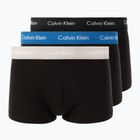 Boxeralsó Calvin Klein 0000U2664G Low Rise Trunk 3 pairs black/classic blue/black