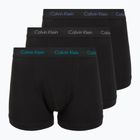 Férfi boxeralsó Calvin Klein 0000U2662G Trunk 3 pairs of black bodies and wbs with driftwood