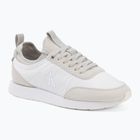Férfi cipők Calvin Klein YM0YM01414 Retro Runner Sock Laceup Mix mat bright white/light grey