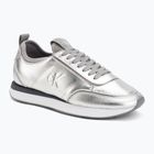 Női cipők Calvin Klein HW0HW03287 Retro Runner Metallic silver