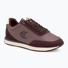 Férfi cipők Calvin Klein YM0YM01361 Retro Runner Ess Mix Mat bordeaux/peppercorn/vanilla