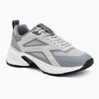 Férfi cipők Calvin Klein HM0HM02220 Hike Runner Stripe Mix Nylon Suede light grey/granite grey