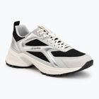 Férfi cipők Calvin Klein HM0HM02341 Hike Runner Stripe Met Mix black/silver/light grey