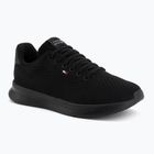 Férfi cipők Tommy Hilfiger Lightweight Runner Knit black