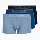 Férfi boxer nadrág Tommy Hilfiger Trunk Dtm navy blue/opul blue/brisk blue