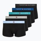 Férfi boxer nadrág Tommy Hilfiger Trunk black/ant silver/ves blue/opu bl/haz te