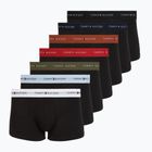 Férfi boxer nadrág Tommy Hilfiger Trunk WB 7 pack black/whit/lava/sky blue/navy blue/ter red/ut ol