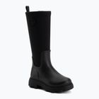 Női gumicsizma Tommy Hilfiger Stamp Warm Knee black