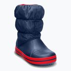 Crocs Winter Puff Kids navy/red gyerek hótaposó