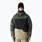 Férfi snowboard dzseki 686 Geo cypress green hemisphere colorblock