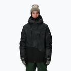Férfi snowboarddzseki 686 Geo Insulated black hemisphere