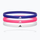 Fejpántok adidas Hairbands 3 pack lucid blue/lucid pink/white