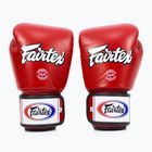 Fairtex Universal Lélegző piros bokszkesztyű