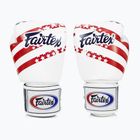 Boxkesztyű Fairtex Universal "Tight-Fit" Design USA white