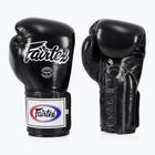 Fairtex Super Sparring bokszkesztyű - Locked Thumb fekete