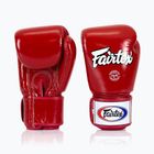 Fairtex Super Sparring bokszkesztyű - Locked Thumb piros