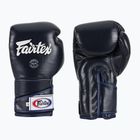 Fairtex stílusos szögletes sparring boxkesztyű - Locked Thumb kék
