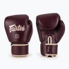 Boxkesztyű Fairtex Real Leather Boxing maroon
