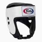Fairtex Muay Thai & Kickboxing Competition fehér bokszsisak