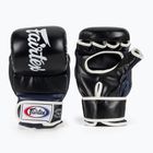 Fairtex Super Sparring Grappling kesztyű fekete/kék