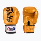 Boxkesztyű Fairtex Deluxe Tight-Fit gold