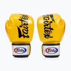 Boxkesztyű Fairtex Deluxe Tight-Fit gold