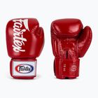 Boxkesztyű Fairtex Deluxe Tight-Fit red