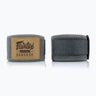Box bandázs Fairtex Elastic Handwraps 455 cm gray