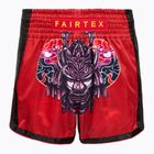 Fairtex Gyermek boxnadrág BSK2108 'Silent Warrior' piros