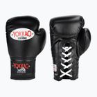 YOKKAO Matrix Lace Up férfi bokszkesztyűk fekete