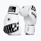 Boxkesztyű YOKKAO Lettering Boxing white