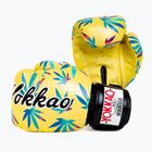 Férfi bokszkesztyűk YOKKAO Wax sárga