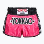 Férfi edzőnadrág YOKKAO Original Muay Thai magenta