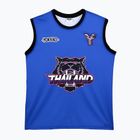 Férfi edzőpóló YOKKAO Tiger Workout Tank Top blue